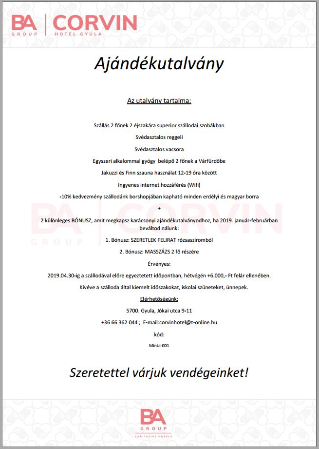 gyógy corvin